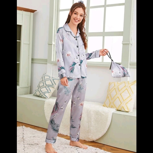 7pcs Satin PJ Set - Picture 4 of 8